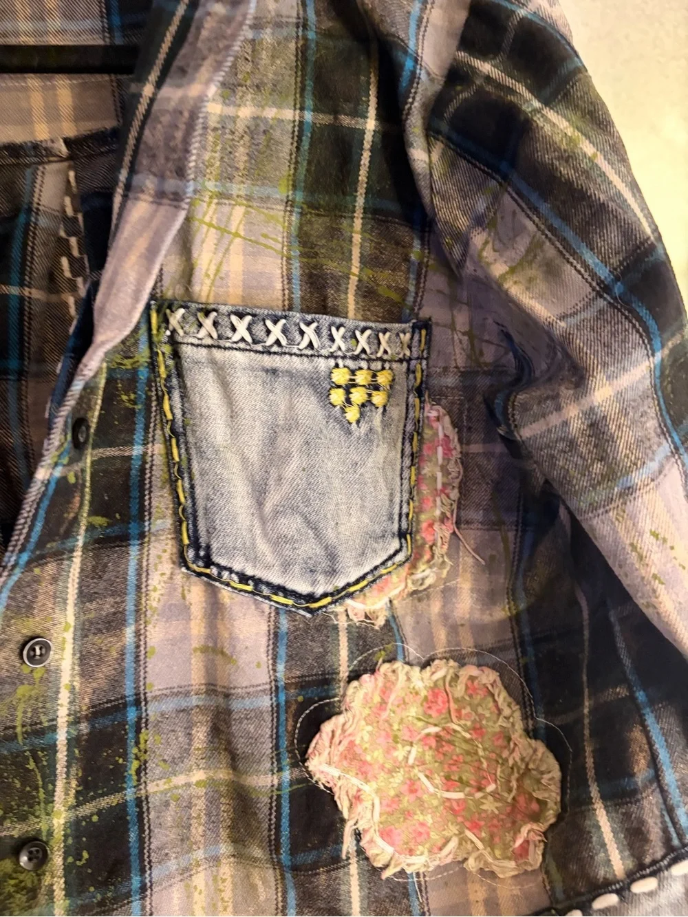 Jaded Gypsy lightweight plaid